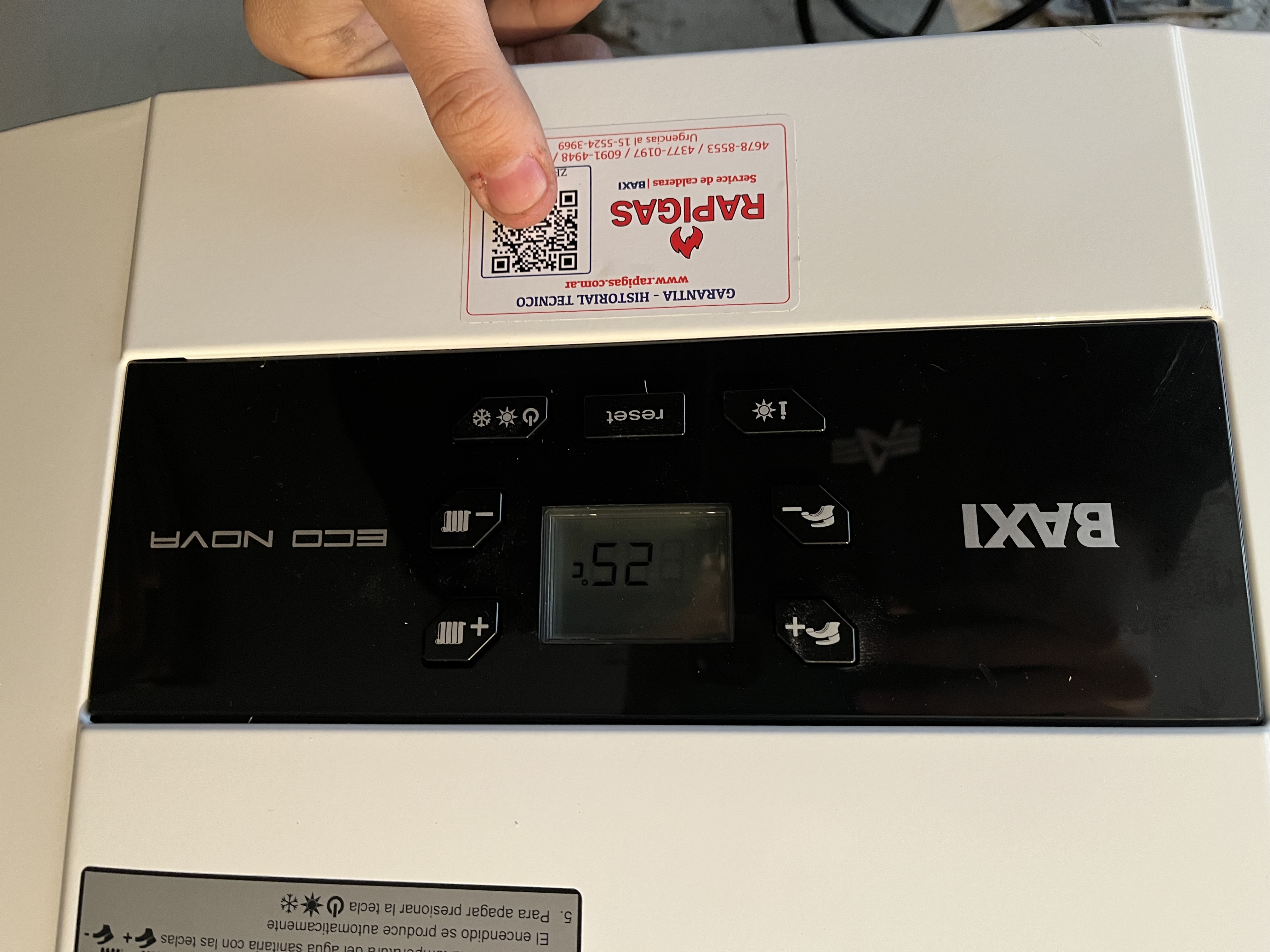 Caldera BAXI Slim en LA PLATA - RAPIGAS CALEFACCIÓN