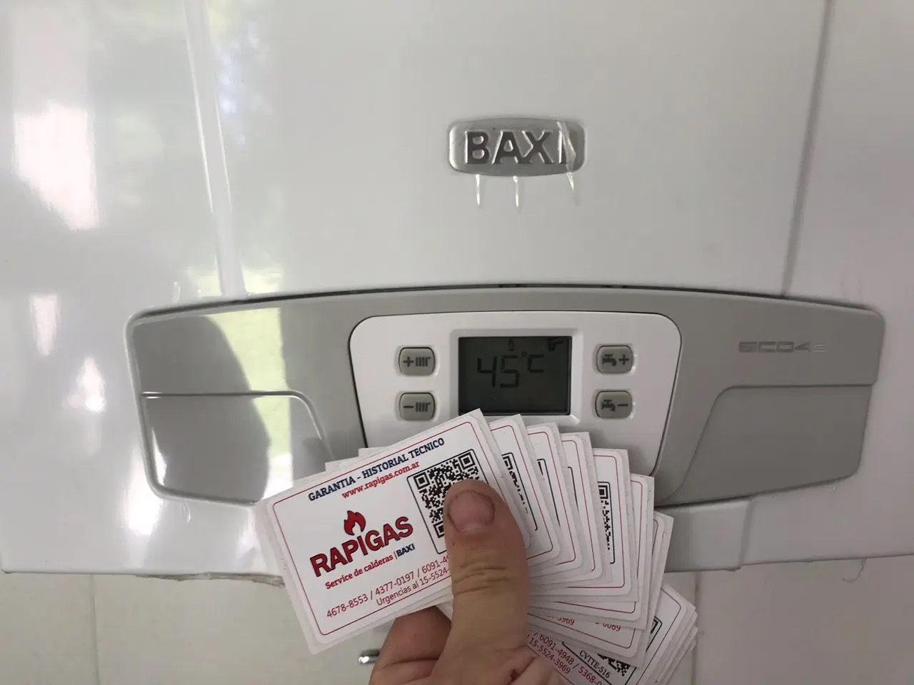 Caldera BAXI Eco 4S 24F - RAPIGAS CALEFACCIÓN
